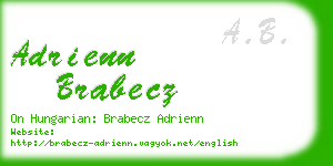 adrienn brabecz business card